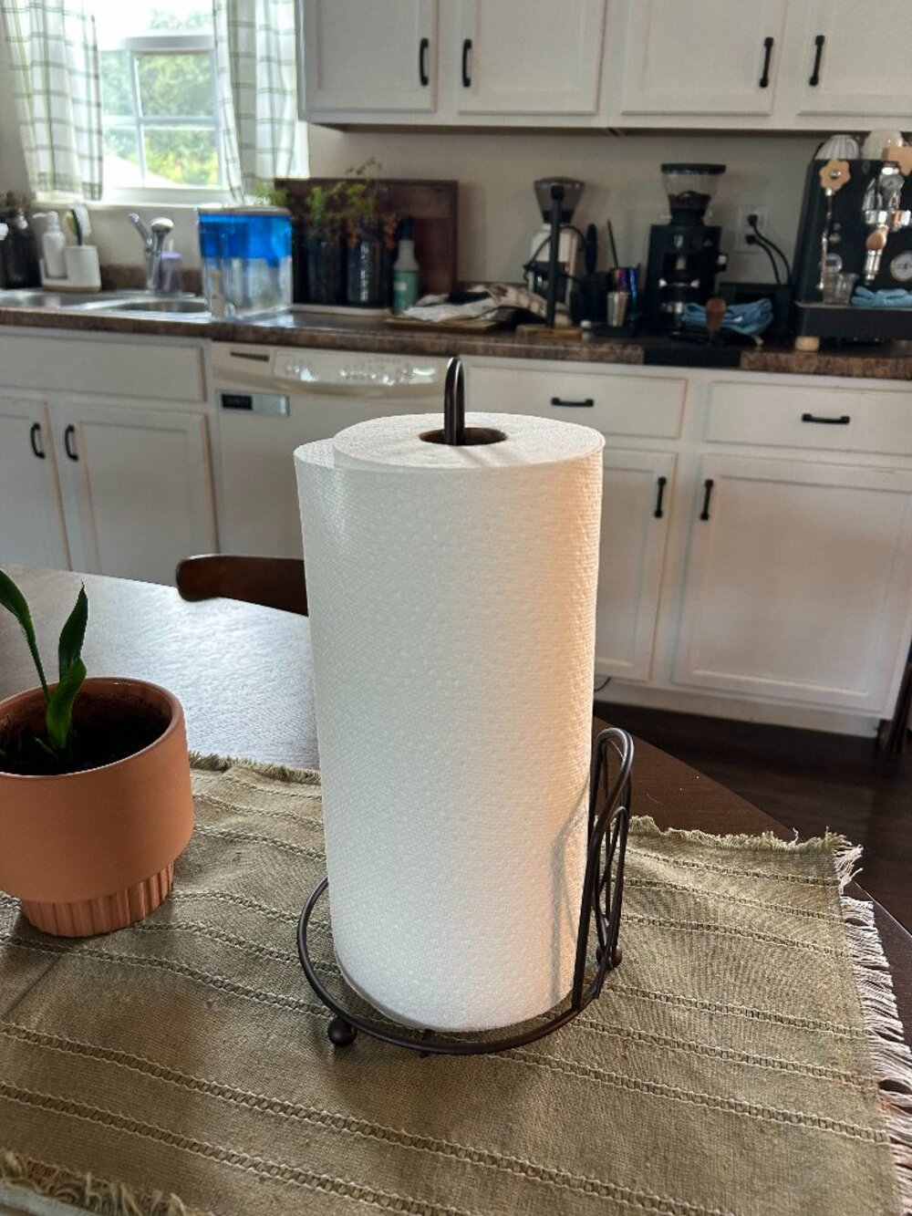 Black Paper Towel Holder